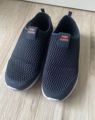 Scarpe uomo traspiranti blu n.45