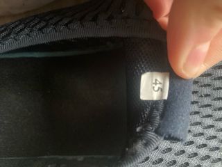 Scarpe uomo traspiranti blu n.45