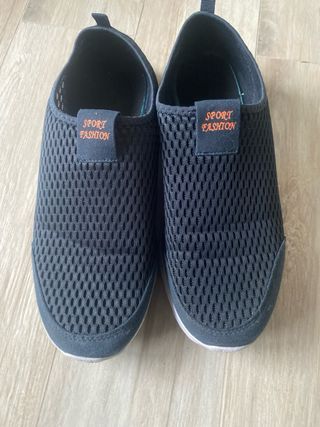 Scarpe uomo traspiranti blu n.45