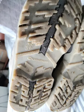 Botas Quechua niño de montaña nieve Talla 32/33