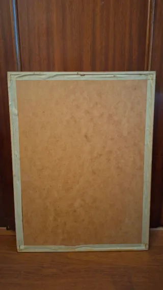 Lámina Gustav Klimt El Beso Enmarcada