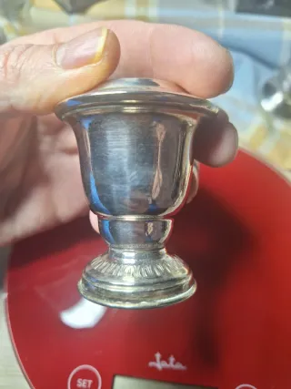 Objetos de plata varios