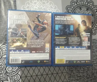Pack 2 Juegos PS4: Spider-Man y The Last of Us