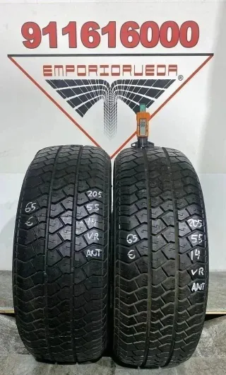 -205 55 14 VR MICHELIN RUEDA AL 90% VIDA UTIL
