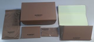 Burberry Set Custodia Occhiali Originale Nuovo