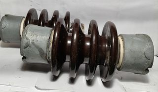 Aislante Cerámico Eléctrico Marrón