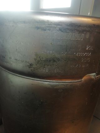 Barril Cerveza 20L Inoxidable