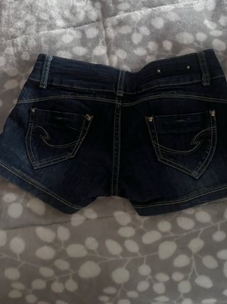 Shorts vaqueros azules