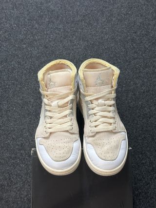 Nike Jordan 1 Mid Craft Beige/Bianco 40