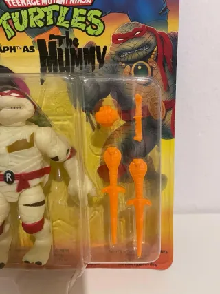 Tortugas Ninja Raph como Momia Universal Monsters