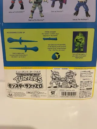 Tortugas Ninja Raph como Momia Universal Monsters