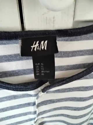 Camiseta H&M Rayas.