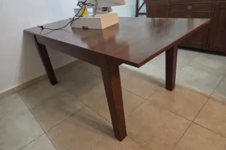 Mesa y 6 Sillas Comedor Madera
