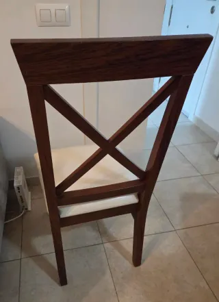 Mesa y 6 Sillas Comedor Madera