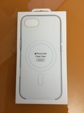 Cover Apple iPhone 16e trasparente con Magsafe