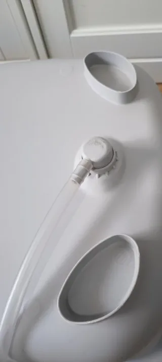 Bañera bebé con tubo desagüe