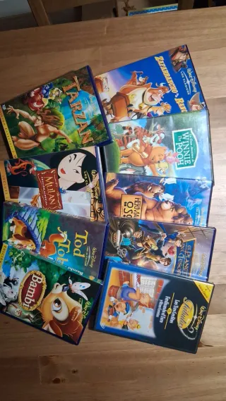 Lote Películas DVD Disney Clásicos