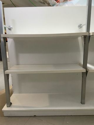 Estantería blanca Royal Canin