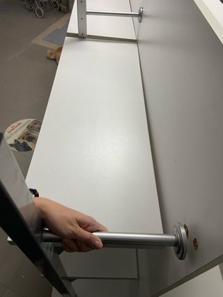 Estantería blanca Royal Canin