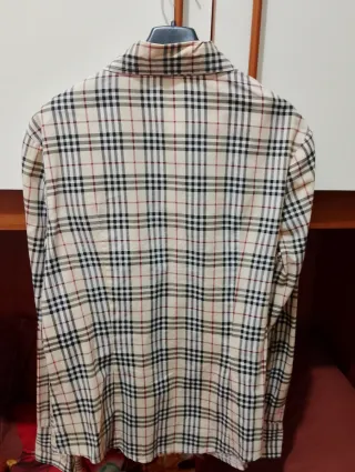 Camicia a quadretti in puro cotone