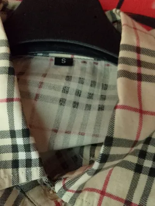 Camicia a quadretti in puro cotone