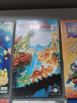 Lote 6 Películas VHS Disney Clásicos