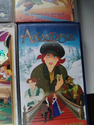 Lote 6 Películas VHS Disney Clásicos