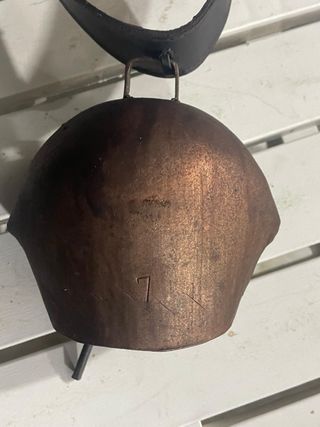 Campana Vaca ferro Antica numero 7