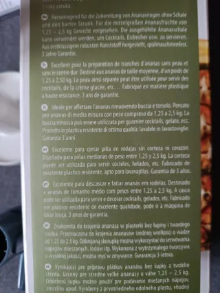 Sbuccia ananas Tescoma Handy