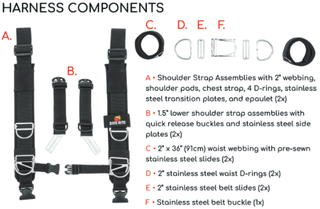 Equipo buceo técnico completo: Ala, Placa y Arnés