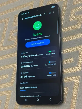 Samsung Galaxy S23 plus 256GB negro