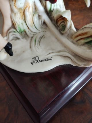 Giuseppe Armani donna in bicicletta 1980