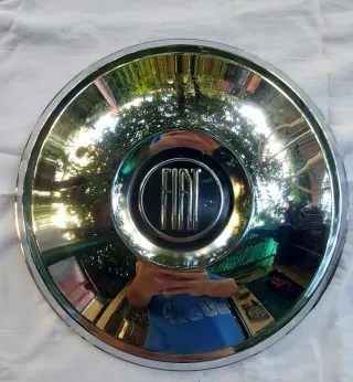 Coppette Fiat Cromate (2 pezzi)