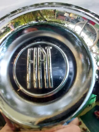 Coppette Fiat Cromate (2 pezzi)