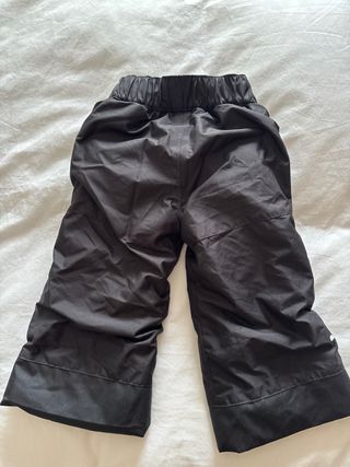 Pantalones de esquí infantiles negros