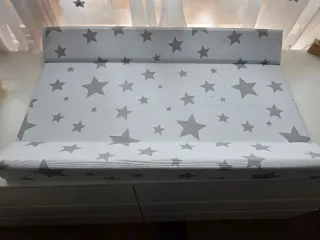 Cambiador bebé estrellas