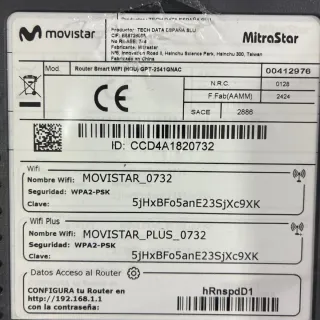 Router Smart WiFi Movistar