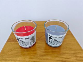 IKEA FAROL BEHARSKA + 2 VELAS