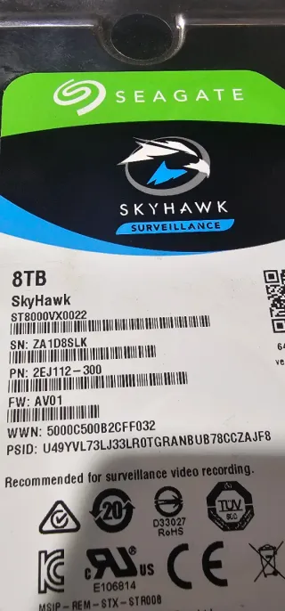 Disco Duro Seagate 8TB