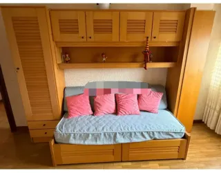 Cama nido con armarios