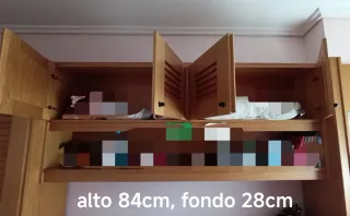 Cama nido con armarios