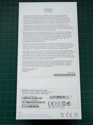 iPhone 6 32GB Plata con su caja.Precio Negociable