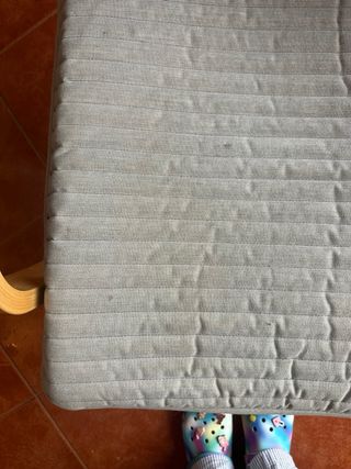 Sillón IKEA POÄNG cojín beige