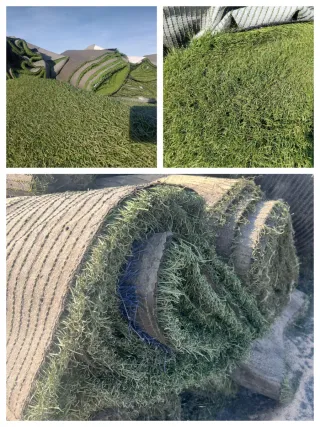 Césped artificial reciclado