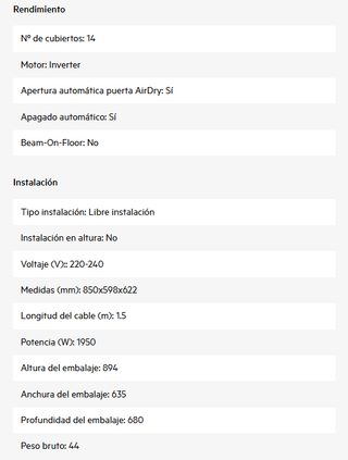 Lavavajillas AEG FFB74907ZM 60 cm Serie 6000