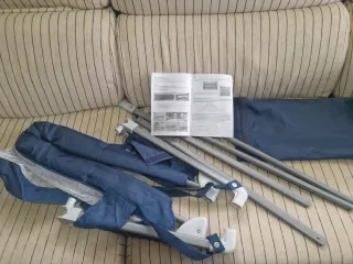 Barrera de Cama Infantil Azul de 140cm