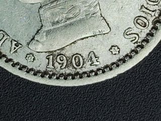 Moneda 50 Céntimos Alfonso XIII 1904 (0-4)