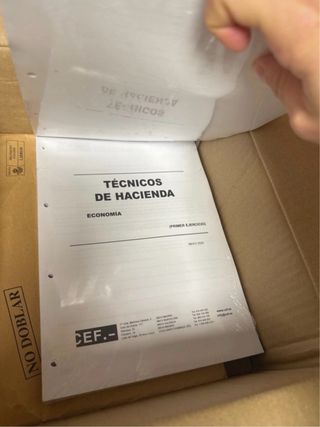 Apuntes técnico de Hacienda. Del CEF