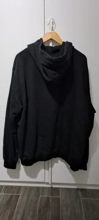 Felpa con cappuccio EMP uomo nera