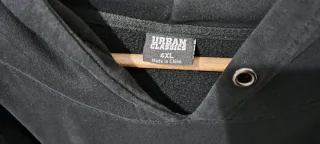 Felpa con cappuccio EMP uomo nera